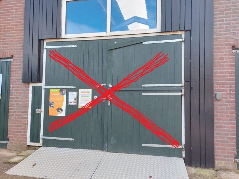 Landerij De Park op 12 en 19 oktober gesloten