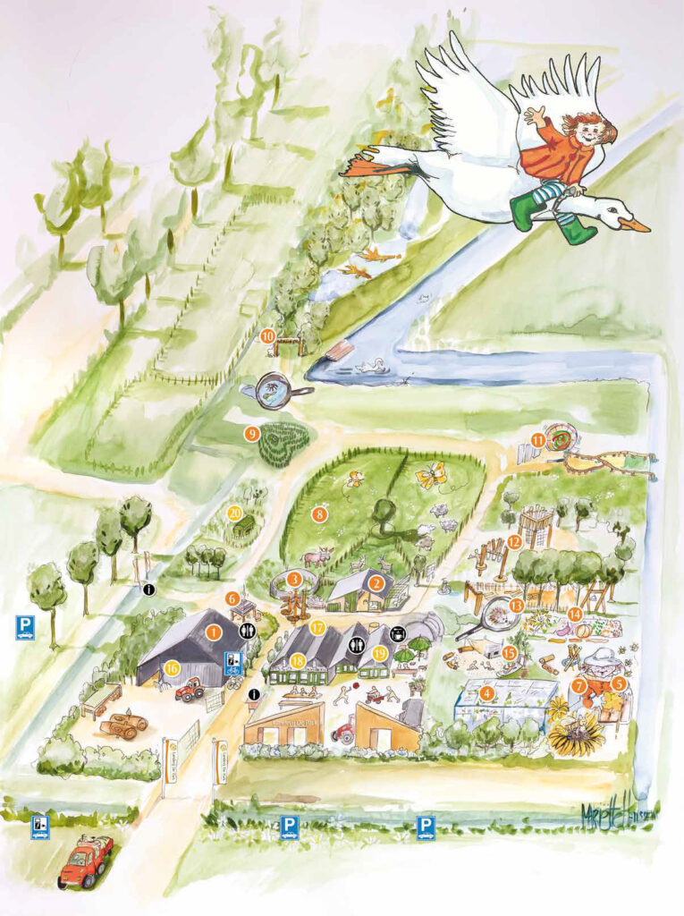 Plattegrond Landerij de Park
