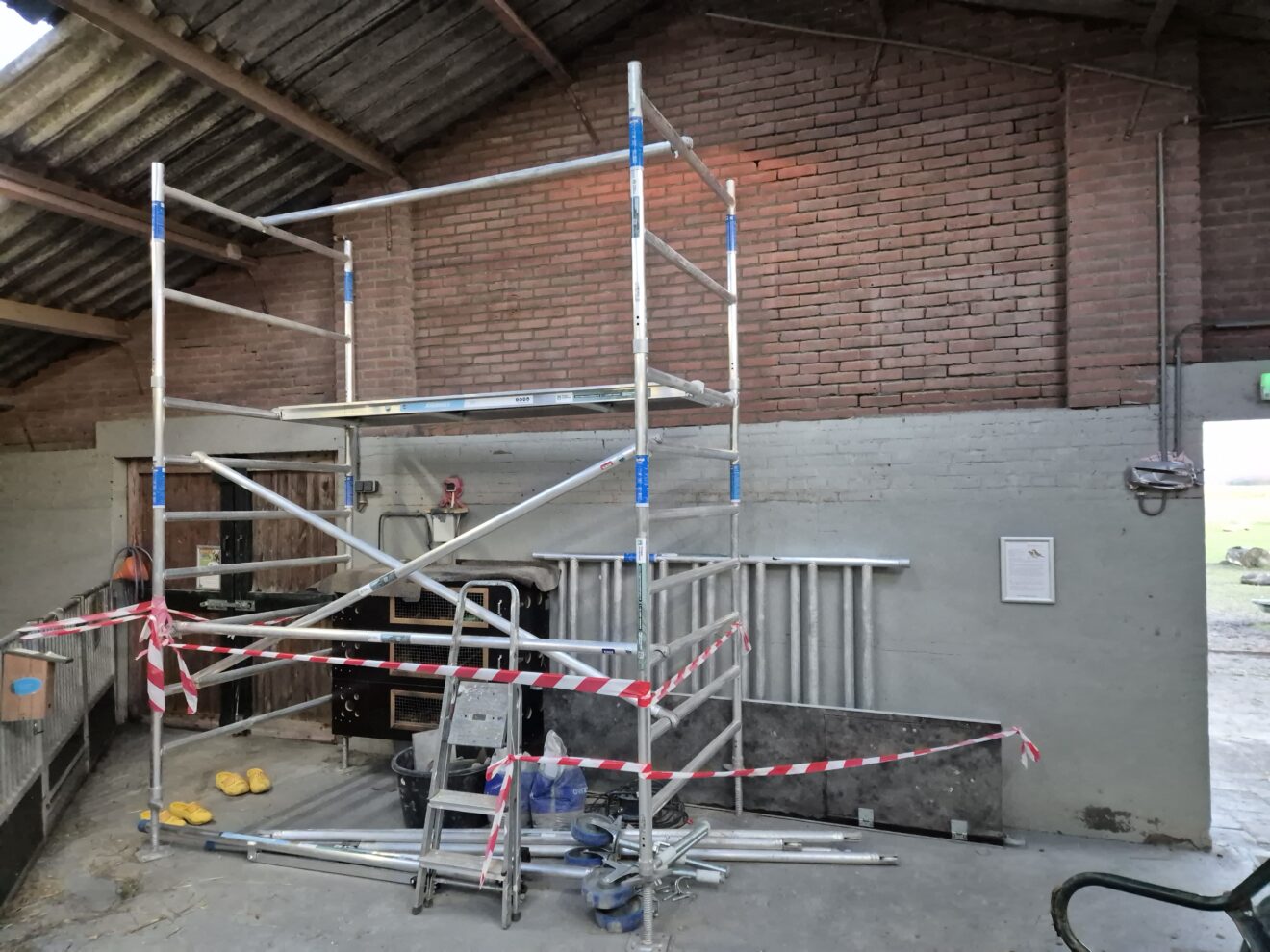 Een bewegende muur?