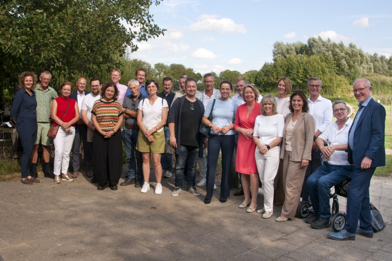 Hoog bezoek bij Landerij De Park!