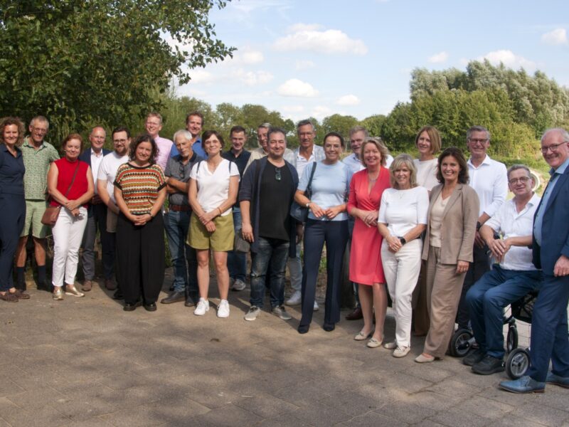 Hoog bezoek bij Landerij De Park!